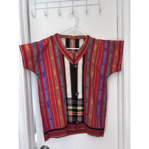 Authentic Igorot Handwoven Vest Traditional Filipino Kalinga Ifugao Chaleco